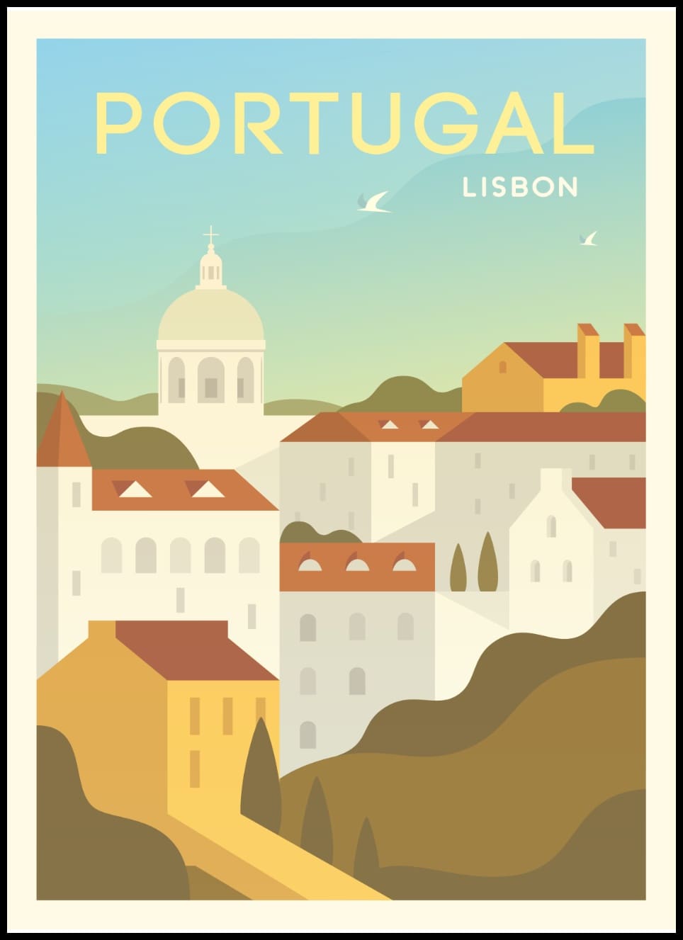Lisbon Portugal Poster